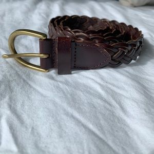 Braided belt